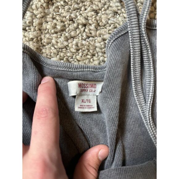 Mossimo Grey Overalls Skirt Women’s Size XL - Picture 4 of 4